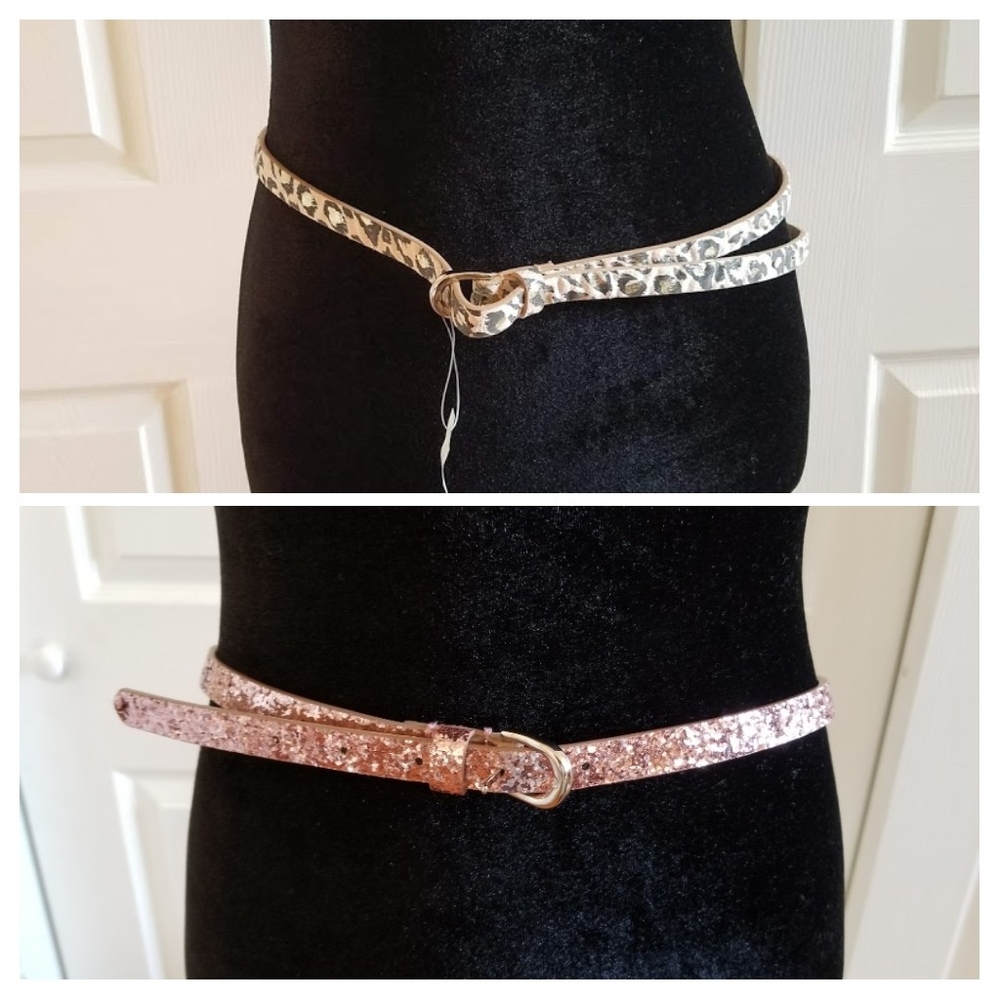 2 Ladies XL Belts